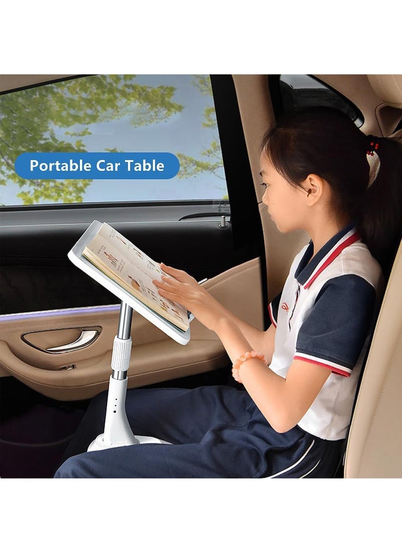 Captaintech Lap Desk for Kids Adjustable Angle Height Book Stand Holder with Paper Clips Small Lap Tray Table for Reading Writing Watching Eating Kids Lap Desk for Couch Sofa Bed Car Seat  - Image 4