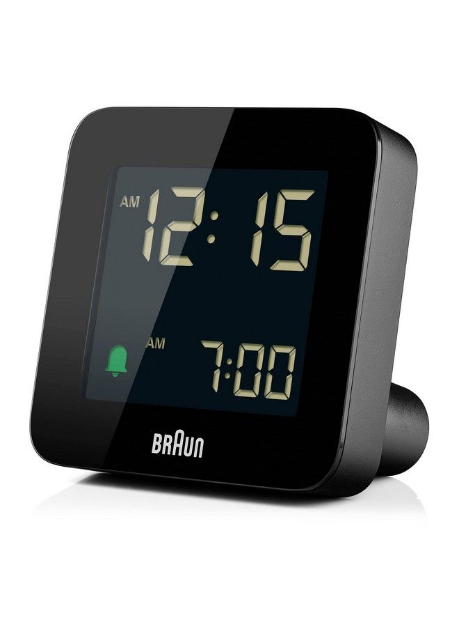 BRAUN Digital Alarm Clock With Snooze Negative Lcd Display Quick Set Crescendo Beep Alarm In Black Model Bc09B - Image 3