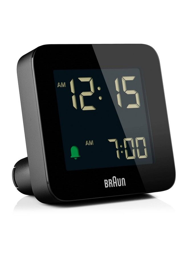 BRAUN Digital Alarm Clock With Snooze Negative Lcd Display Quick Set Crescendo Beep Alarm In Black Model Bc09B - Image 2