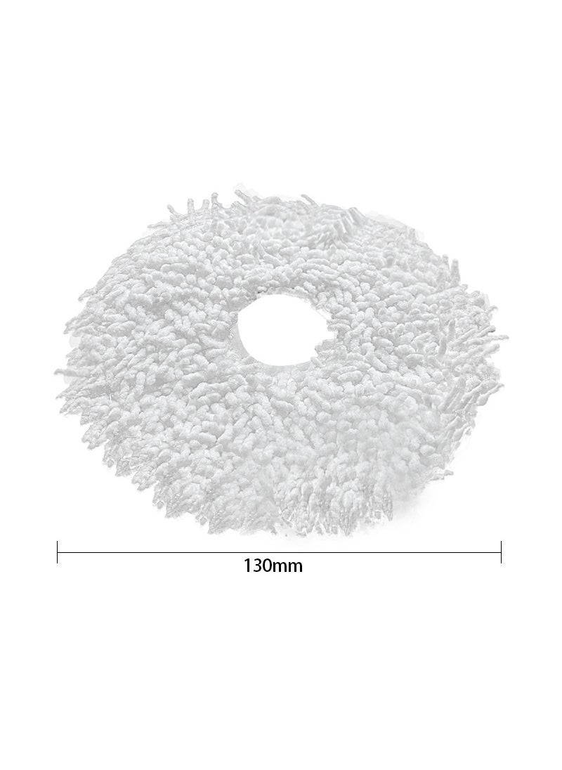 Generic - Ecovacs Robot Vacuum Accessories X1 Series White circle rag 1 - Image 1