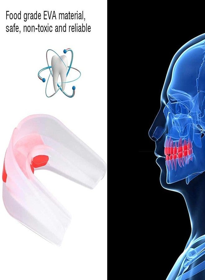 DRANGE واقيات فم مزدوجة الجوانب من DRANGE، عبوة من 3 قطع، لحماية الأسنان في الملاكمة، وكرة السلة، والفنون القتالية المختلطة، والتايكوندو، وكرة القدم، والكيك بوكسينغ، والمصارعة. - Image 3