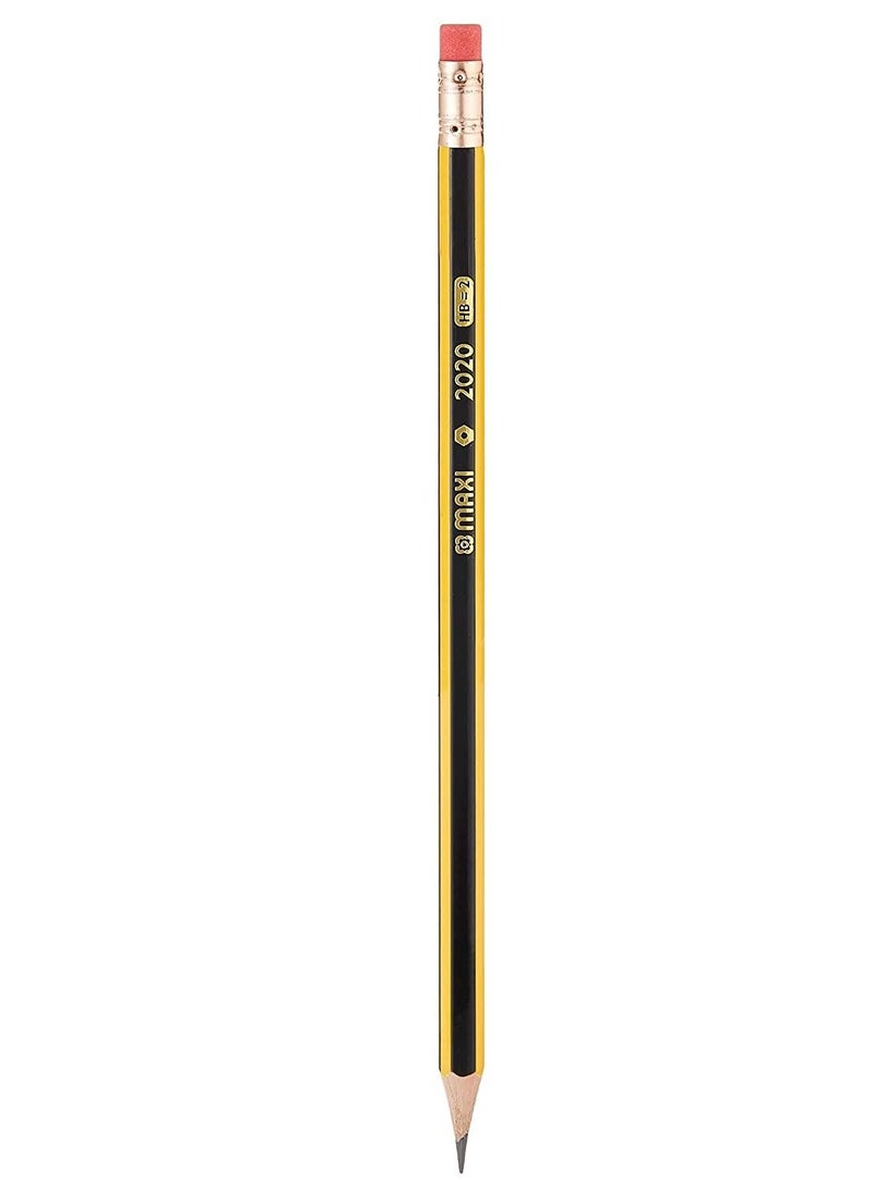 Maxi 48-Piece Hexagonal Pencil With Eraser  - Image 3