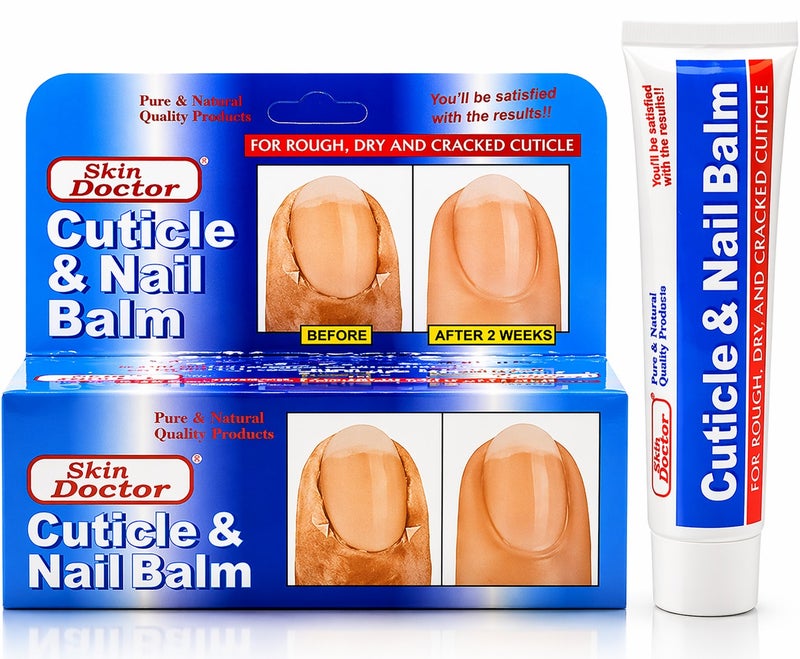 Herbal Skin Doctor Skin Doctor Cuticle & Nail Balm for Rough Dry and Cracked Cuticles Tube Balm Nail Care Moisturizing Treatment - Image 1