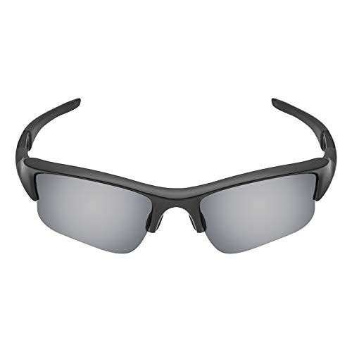 Mryok UV400 Replacement Lenses for Oakley Flak Jacket XLJ Sunglasses HD Polarized UV Protection Impact Resistant Perfectly Fit Silver Titanium - Image 3