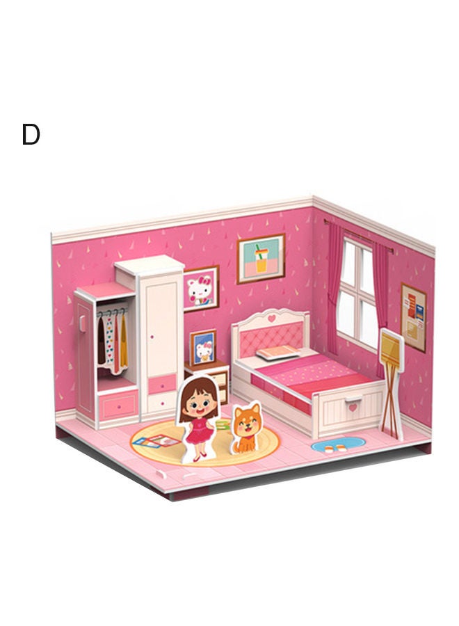 أحجيات قطع تركيب بتصميم نموذج ثلاثي الأبعاد