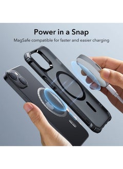 ESR ESR for iPhone 14/iPhone 13 Case, Compatible with MagSafe, Shockproof Military-Grade Protection, Air-Guard Corners, Magnetic Phone Cover for iPhone 14/13, Air Armor Magnetic Case (HaloLock),Black  - Image 3
