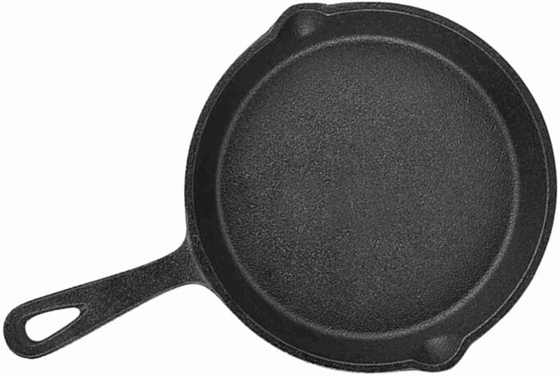 FTVOGUE Cast Iron Skillet, Pre Seasoned Vintage Frying Pan, Heavy Duty Non Stick for Stove Oven Grill, 6.3in and 7.9in for Cooking Outdoors (16cm) - Image 2