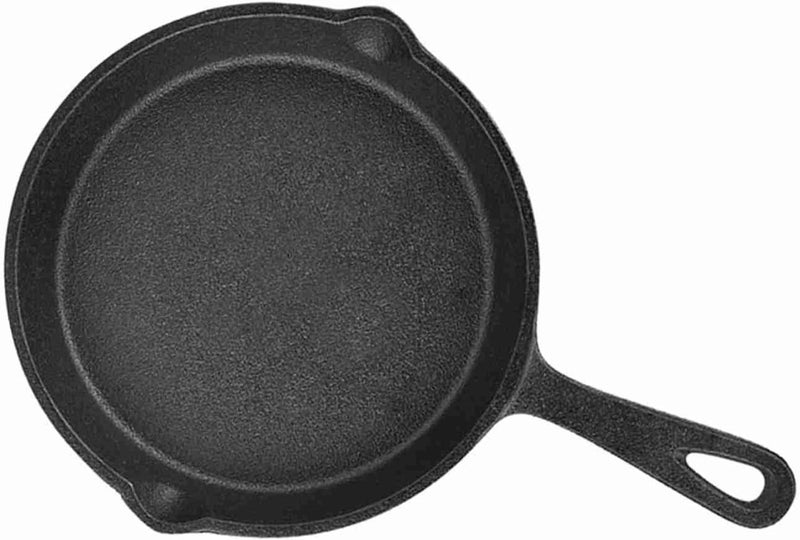 FTVOGUE Cast Iron Skillet, Pre Seasoned Vintage Frying Pan, Heavy Duty Non Stick for Stove Oven Grill, 6.3in and 7.9in for Cooking Outdoors (16cm) - Image 4