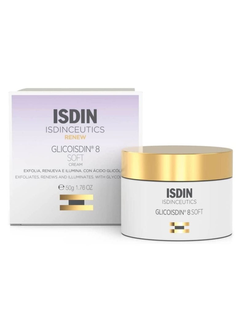 إيسدن كريم تقشير وتجديد الوجه بحمض الجليكوليك لجميع أنواع البشرة - Image 1