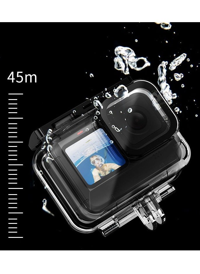 Muyixin 45M Waterproof Housing Case for GoPro Hero 11/Hero 10/Hero 9 Black Diving Protective Housing Shell  - Image 2