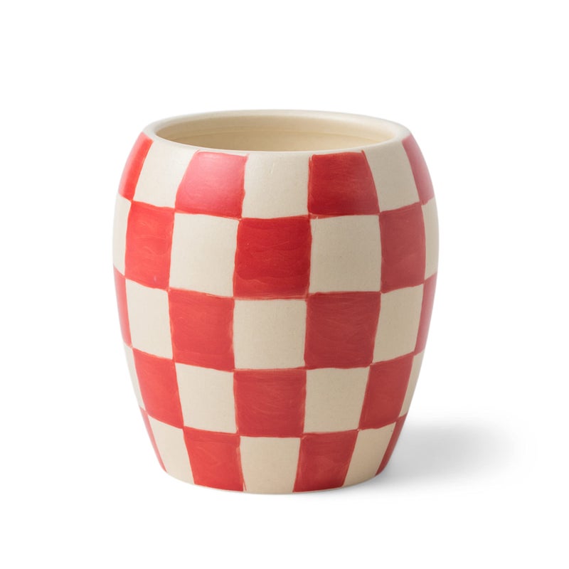 Paddywax Checkmate Artisan Hand Poured Scented Candle 11Ounce Rose  Santal CM1104Z