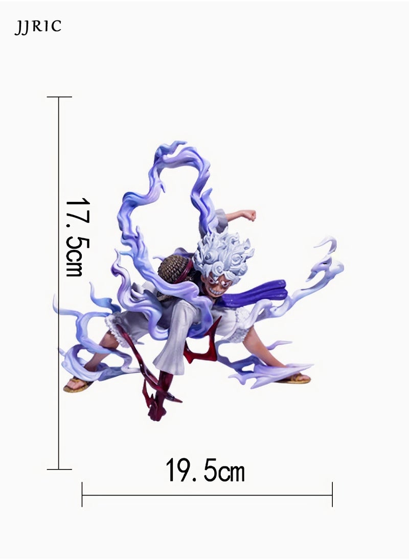 JJRIC - One Piece: Luffy Gear 4 Figure - Action Fighting Pose Collector's Edition - Image 1