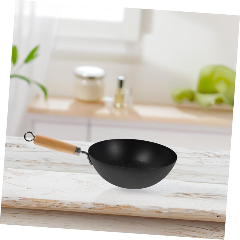 Japanese Style Small Wok Iron Frying Pan Kitchenware Easy Handling Multipurpose Cooking Pot - Image 4