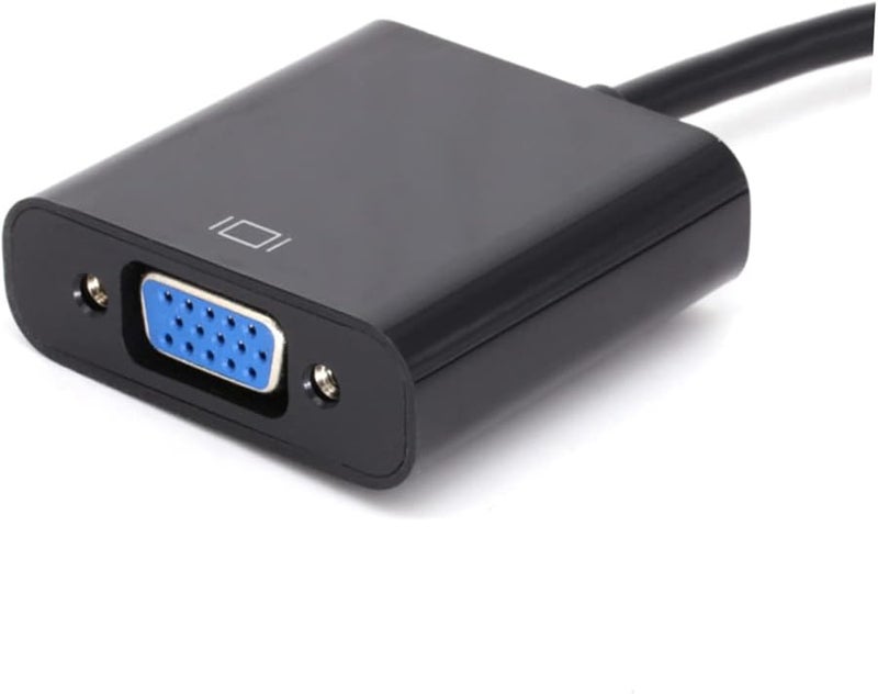 DVI Male to VGA Female Adapter Converter Cable 1080P High Definition Black - Image 3