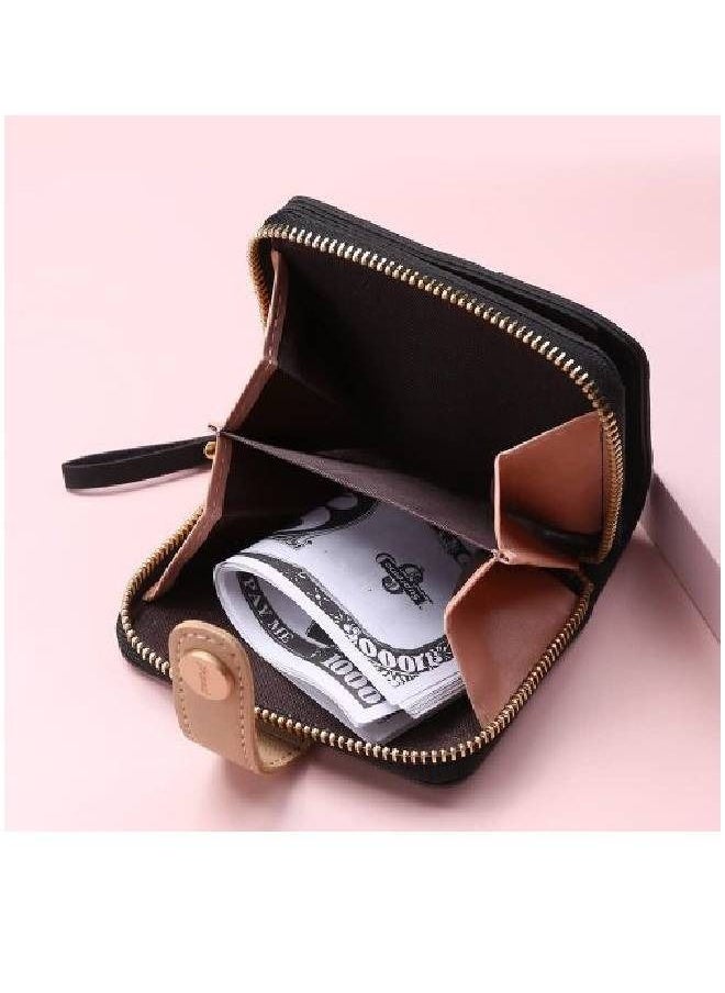 Generic - Women Printed Flowers Casual Trendy Short Wallets - Image 1