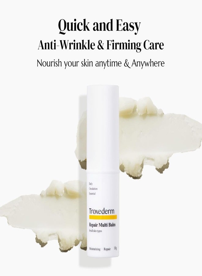 TROXEDERM Repair Multi Stick – Portable Korean Skincare Stick with Shea Butter, Sunflower Seed Oil, Troxerutin & Adenosine, Moisturizing Care for On-the-Go Use, 0.35oz (10g - Image 3