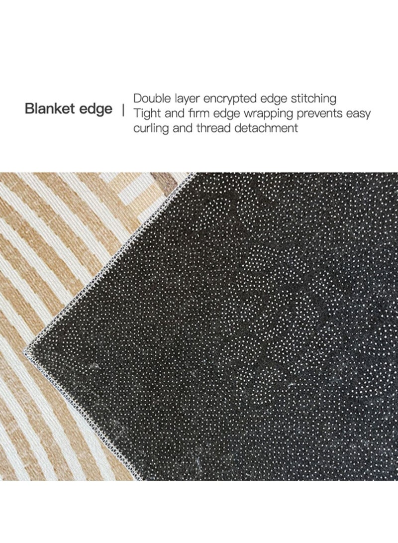 Sharpdo Modern Area Rugs Simple Short Pile Carpet Living Room Bedroom Rug Anti Slip Floor Carpet Home Decor 200*300CM - Image 5