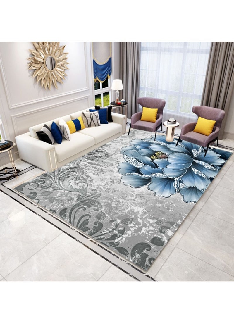 Sharpdo Modern Area Rugs Simple Short Pile Carpet Living Room Bedroom Rug Anti Slip Floor Carpet Home Decor 200*300CM - Image 2