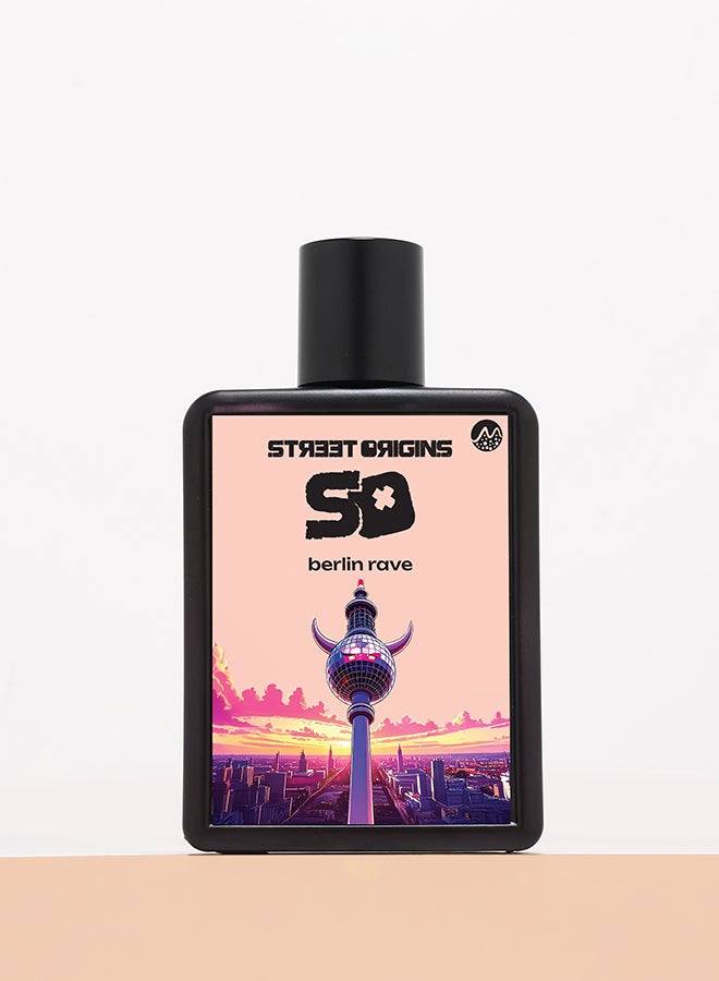 STREET ORIGINS Berlin Rave (Mars) Eau De Parfum For Him, 75Ml - Image 1