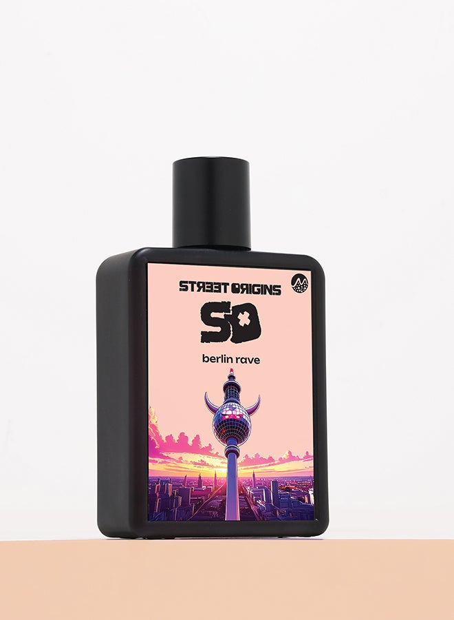 STREET ORIGINS Berlin Rave (Mars) Eau De Parfum For Him, 75Ml - Image 2