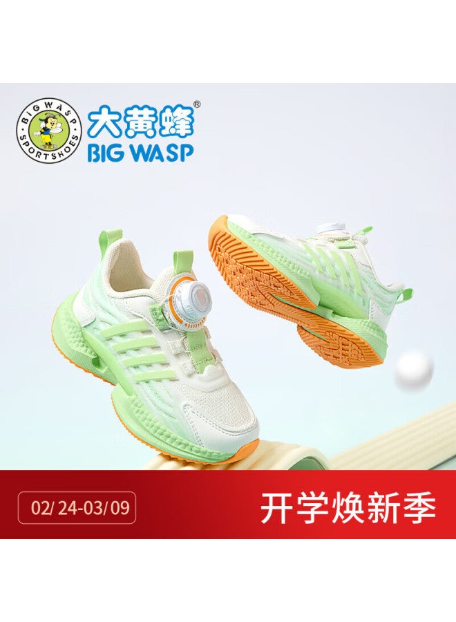Big Wasp Boys' Spring And Autumn Mesh Children's Sports Shoes Lightweight Breathable Primary School Running Shoes B112611830