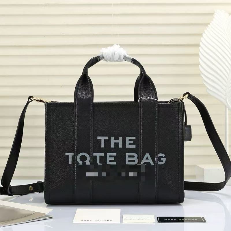 Explosive Mj Tote Bag Single Shoulder Crossbody Business Bag Cowhide Commuter Shopping Bag Handbag Bag - Image 2