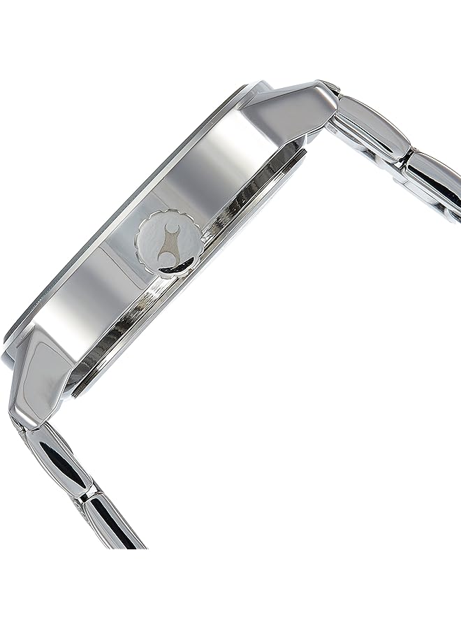 فاستراك ساعة كوارتز رجالية بشاشة تناظرية وسوار من الفولاذ المقاوم للصدأ 3159Sm01 - Image 3