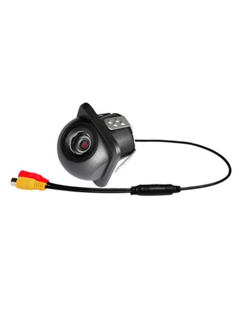 AROAQ Car Backup Camera, Ip68 Waterproof Great Night Vision, Hd Reversing Camera With Light, Reverse Auto Back Up Car Camera For All Vehicles, (Semicircle) Black  - Image 1