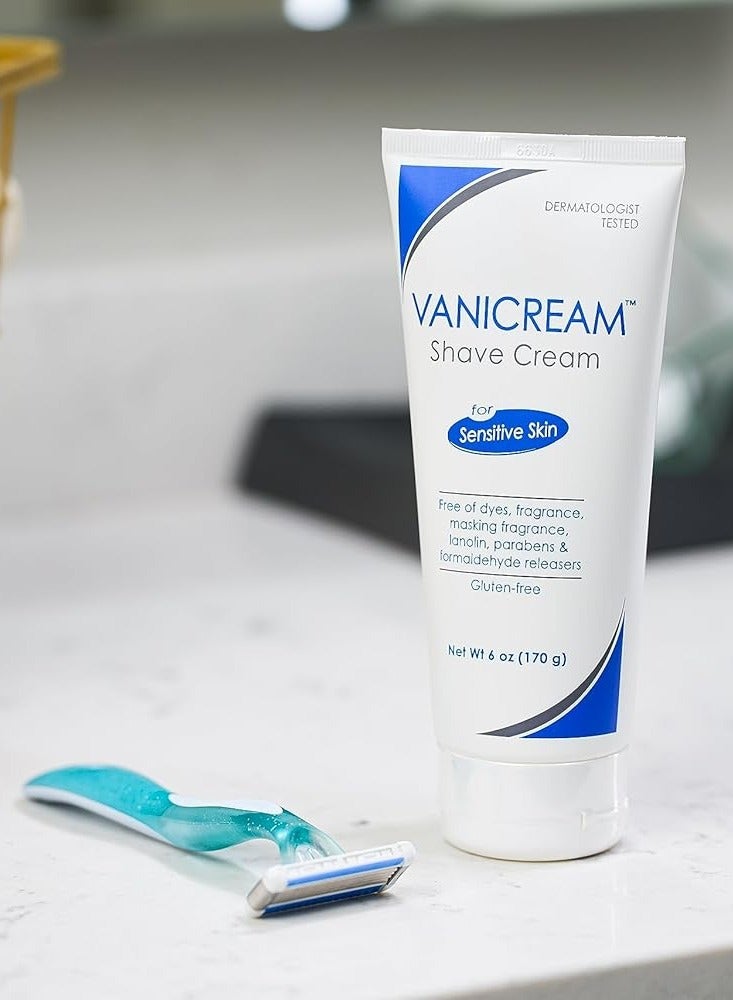 Vanicream Shave Cream 6oz Tube - Image 4