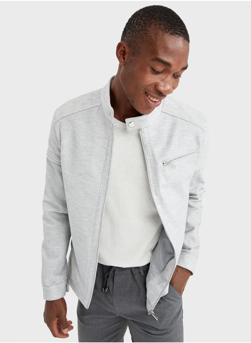 DeFacto Zip Through Knitted Cardigan