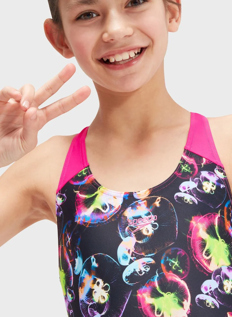 speedo Allover Splashback Swimsuit
