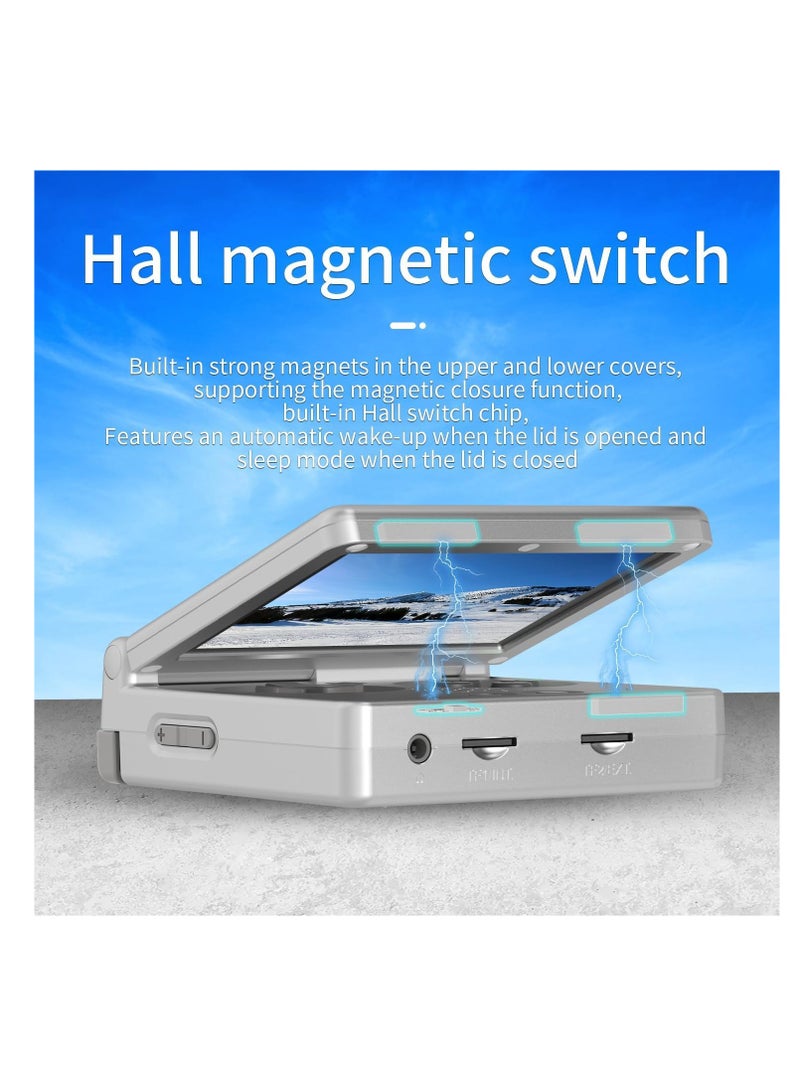 KASTWAVE RG35XXSP Game Console Flip Retro Handheld, 3.5 Inch IPS Screen, Linux System Classic Game Console,Support HDMI and TV Output WiFi Bluetooth Built-in 64GB TF Card 5000Classic Games - Image 5