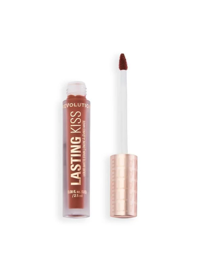 Revolution Nude Lasting Kiss Liquid Lipstick Suede Nude for Women | Best Price UAE
