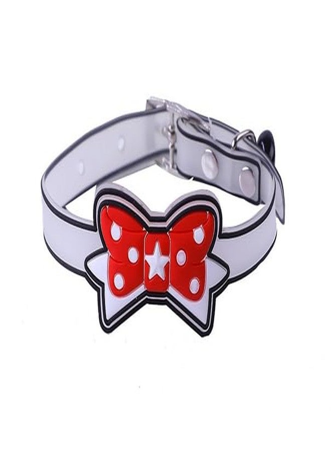 Pups&Pets طوق سيليكون عاكس قابل للتعديل للقطط والقطط الصغيرة من Pups&Pets مزود بإبزيم أمان وأجراس (قد يختلف اللون) (عبوة من قطعتين، تصميم رقم 3) - Image 3