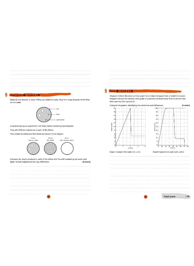 AQA GCSE 9-1 Combined Science Trilogy Higher Exam Skills and Practice: Ideal for the 2025 and 2026 exams - pzsku/ZBCA5F2B845EC5F1B7AB1Z/45/_/1740733877/30ddec6c-e248-456d-a2ce-9b22965bc1b0