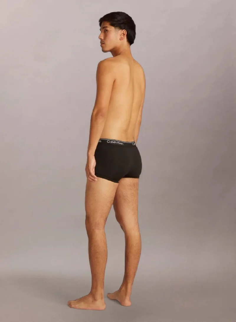 CALVIN KLEIN 3 Pack Low Rise Trunks - Micro Stretch Wicking