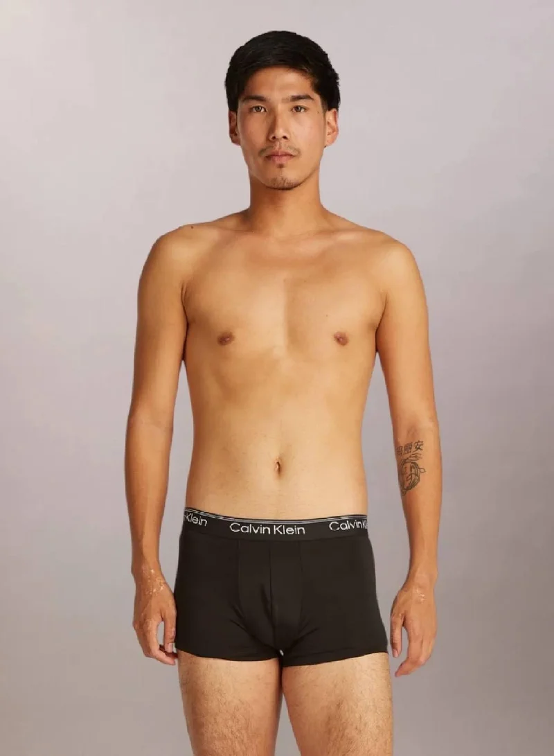 CALVIN KLEIN 3 Pack Low Rise Trunks - Micro Stretch Wicking