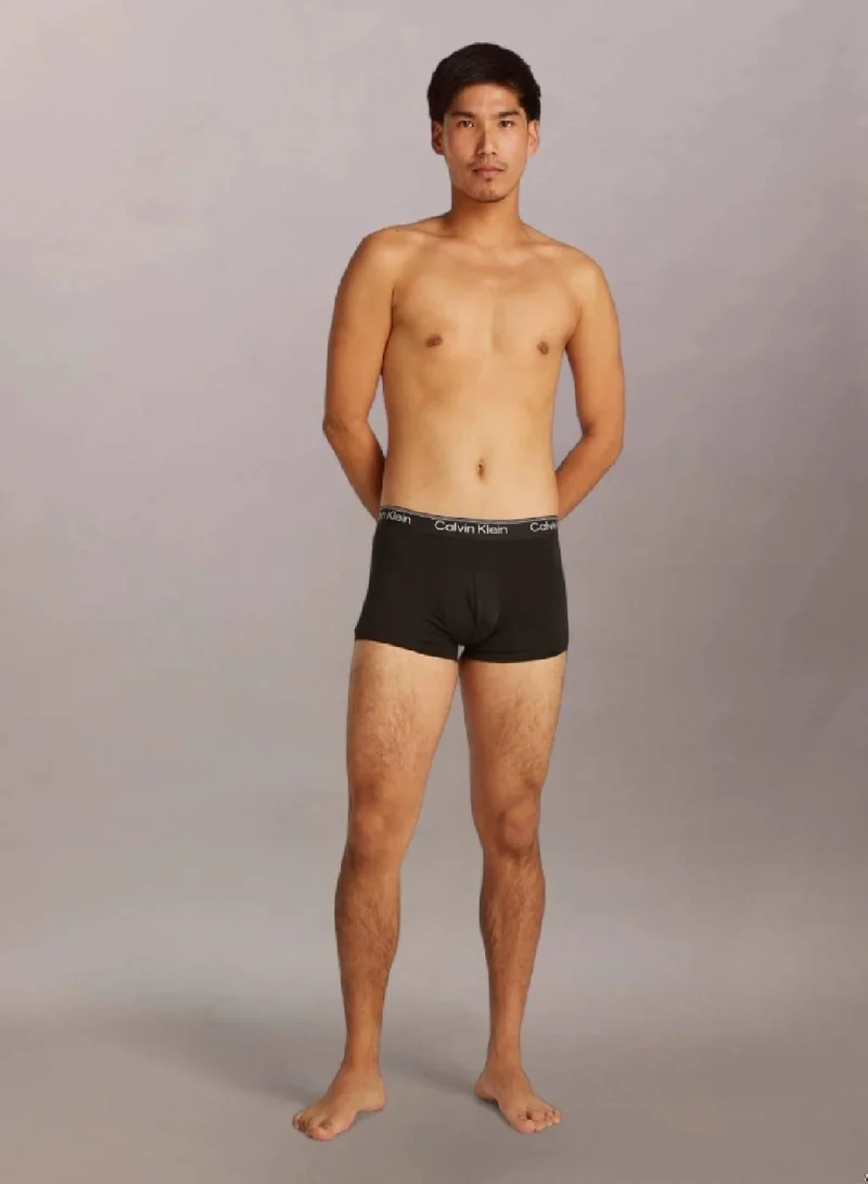 CALVIN KLEIN 3 Pack Low Rise Trunks - Micro Stretch Wicking