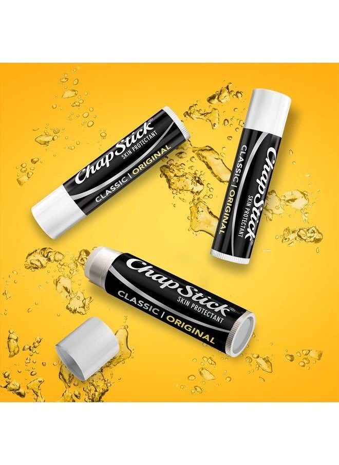 chapstick Classic Original Lip Balm Tubes, Lip Care - 0.15 Oz (12 Blister Packs of One Each)  - Image 2