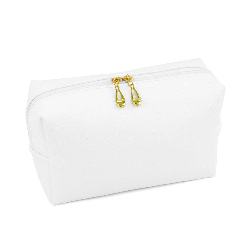 general Portable PU Waterproof Makeup Bag for Travel and Daily Use - Image 1