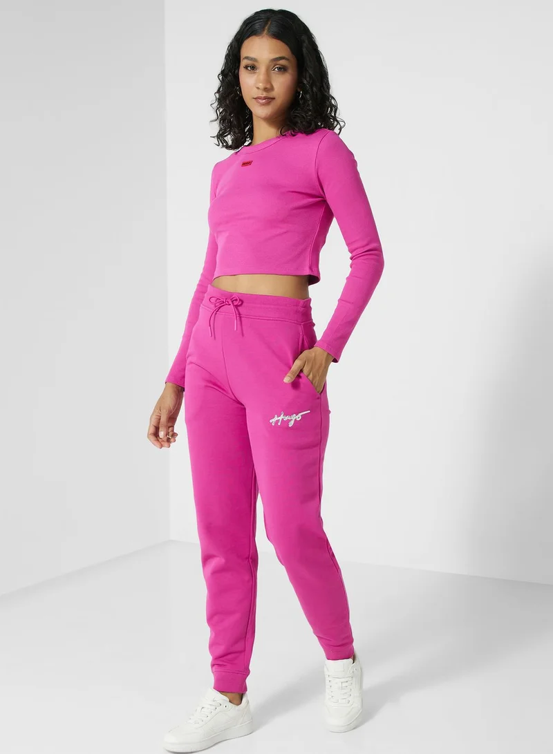 HUGO Crew Neck Top