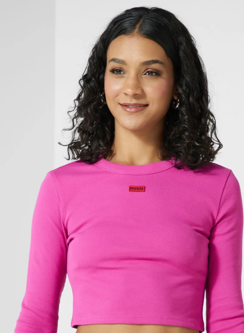 HUGO Crew Neck Top