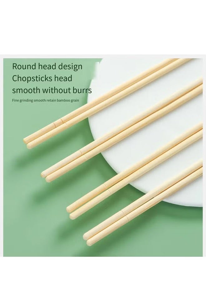 واي جيه 50 زوج مغلف بشكل فردي عصي الخيزران القابلة للتخلص منها 20CM - Image 2