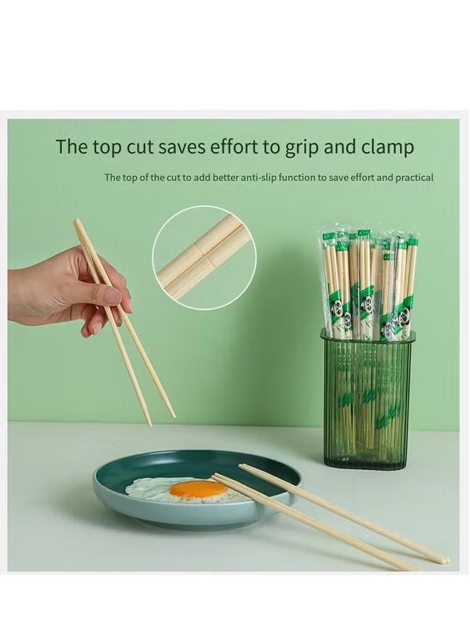 واي جيه 50 زوج مغلف بشكل فردي عصي الخيزران القابلة للتخلص منها 20CM - Image 3