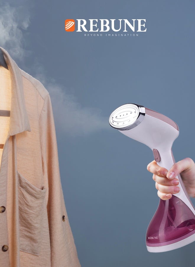 REBUNE Portable Handheld Steam Iron 220 ml 1400 W ON00001 Grey - Image 4