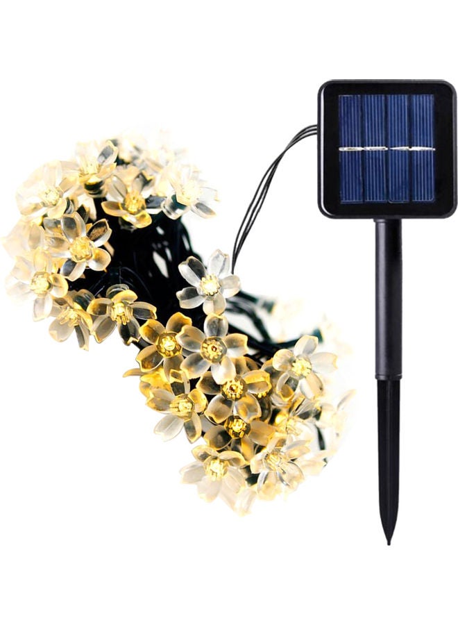 NIBEMINENT 20-Bulb Waterproof Solar String Lights Warm White 5meter - Image 1