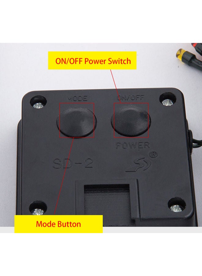 NIBEMINENT 20-Bulb Waterproof Solar String Lights Warm White 5meter - Image 3