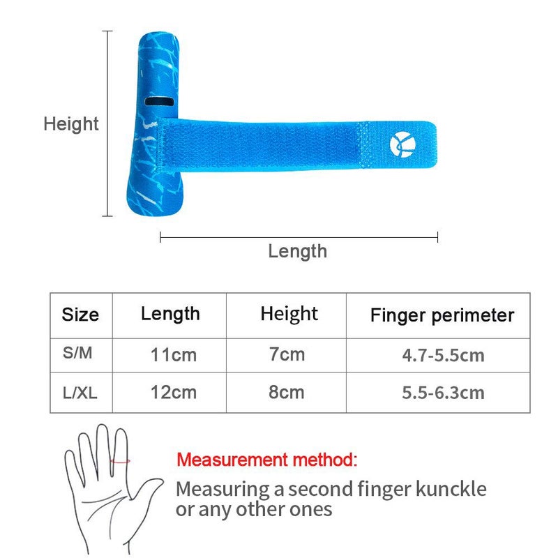 Kuangmi Finger Sleeve Support Protector Prevents Finger Injury During Sports 1 Piece Black SM - Image 5