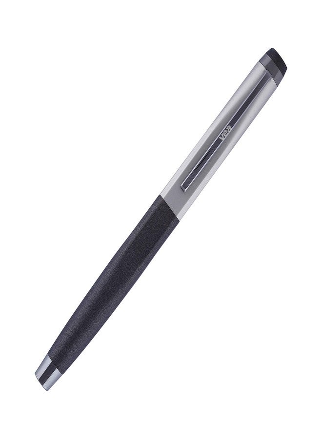 VEA CDR Half Sartin Nickle Brown Rollerball Pen, medium (VEAPEN18) - Image 1