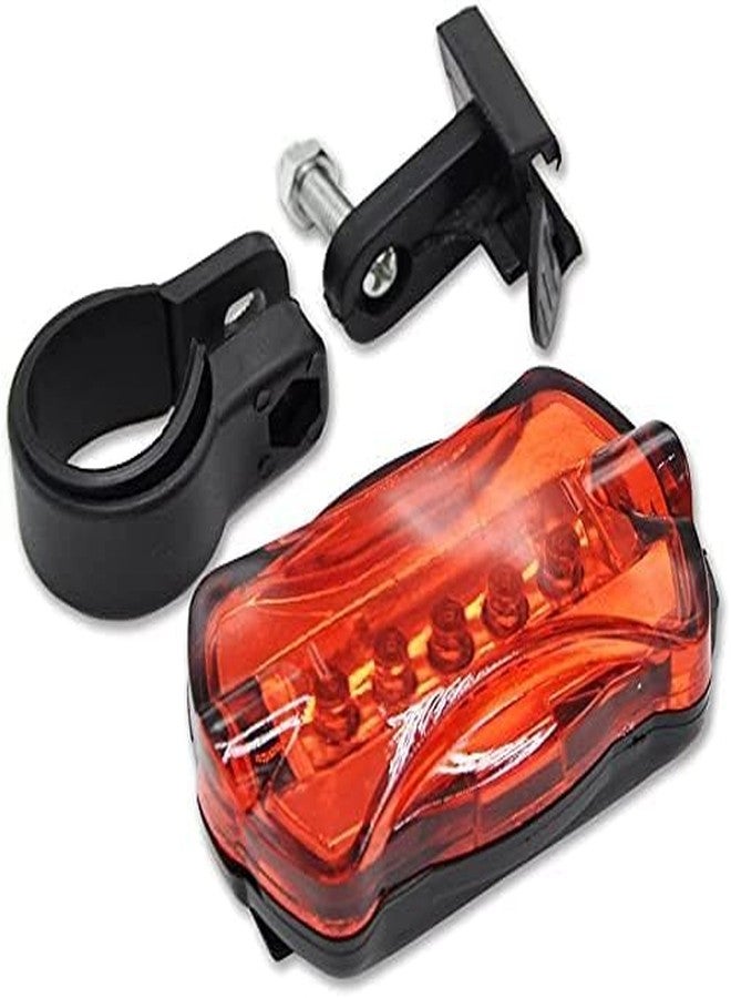 ATETO Tail Lights, Bicycle Rear Lamp Super Bright 7 Modes Low Power Consumption Compact Size for Mountain and Road Bikes(Pack of 1) Multicolor - Image 3